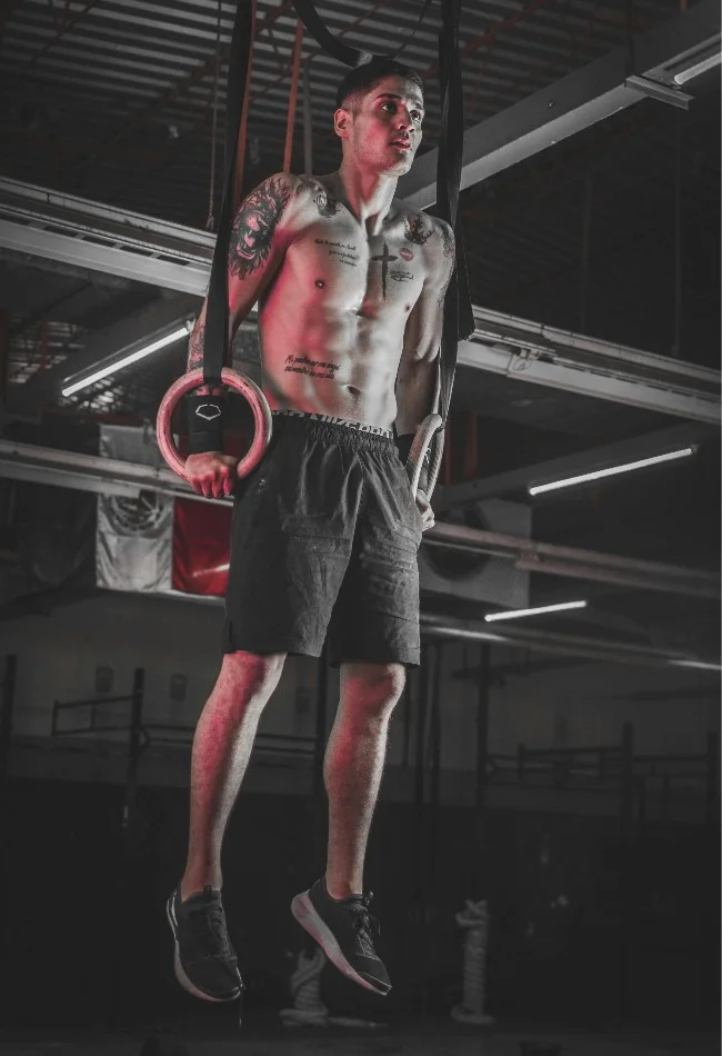 Fondos de anillas Rutinas Crossfit Intermedio